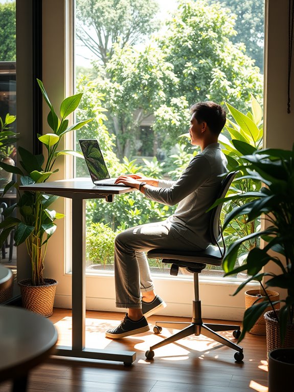 posture affects health productivity
