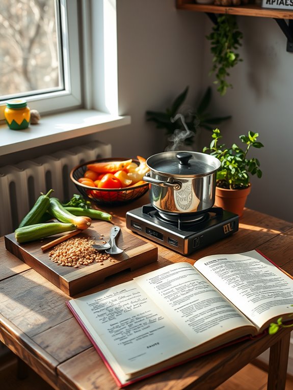 prepare and enjoy meals