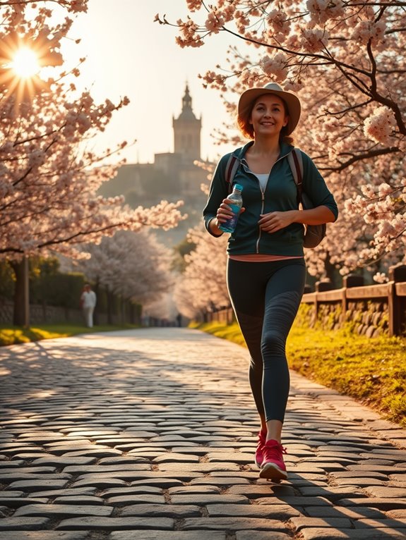 prioritize daily morning walks