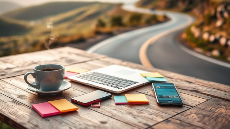 productivity tracking while traveling