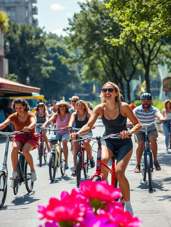 promote active travel alternatives