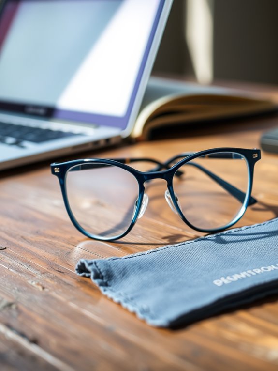 proper maintenance of eyewear