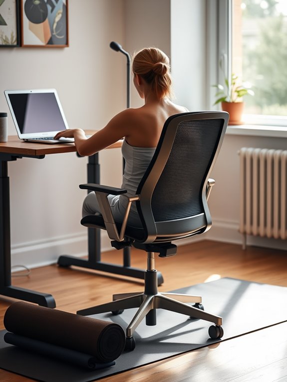 proper sitting alignment technique