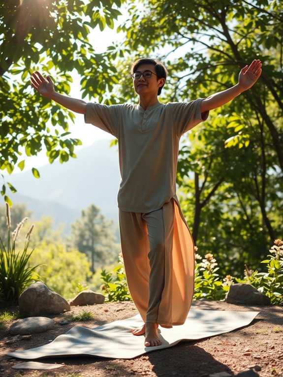 qigong practice space setup