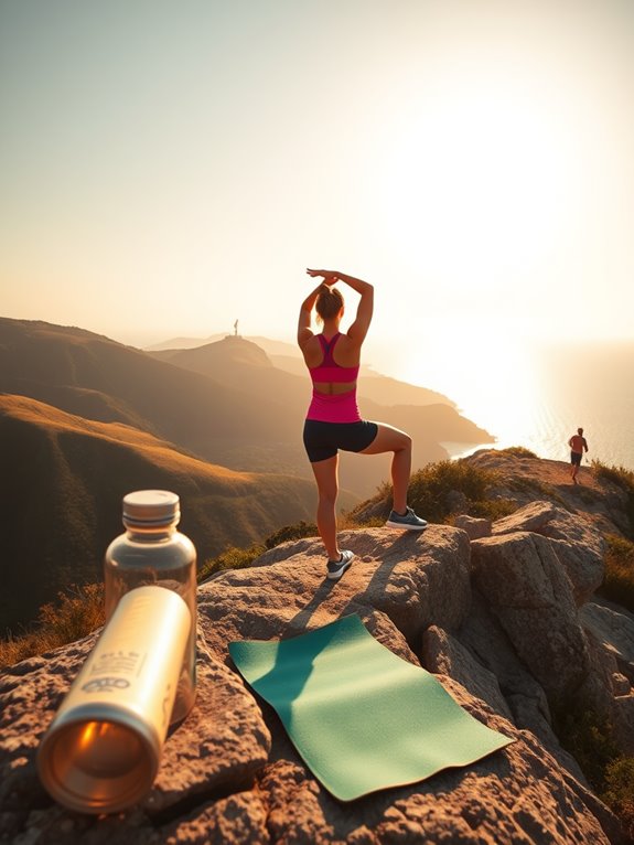quick workouts during travel
