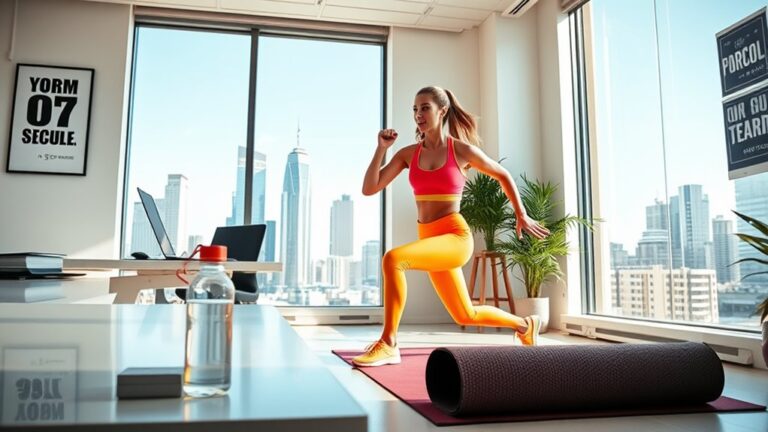 quick workouts enhance productivity