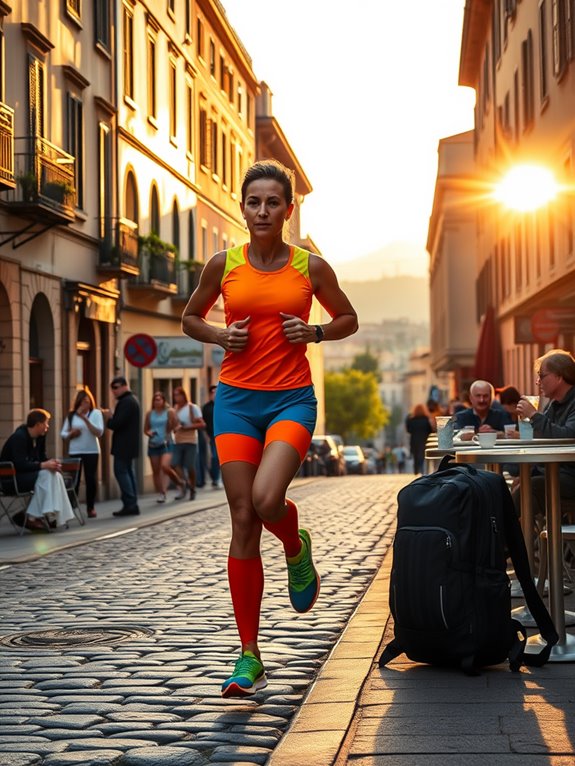 race day preparation abroad