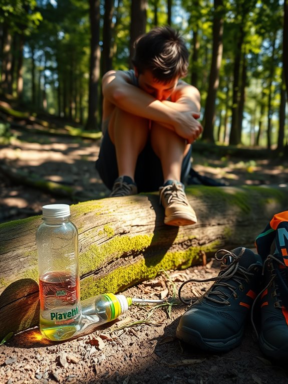 recognizing physical exhaustion signs