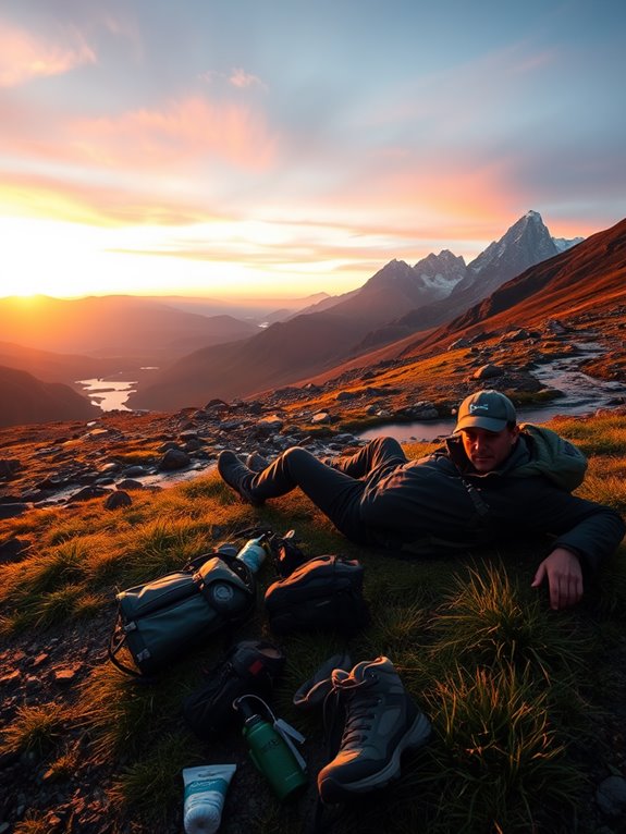 recovering after adventures