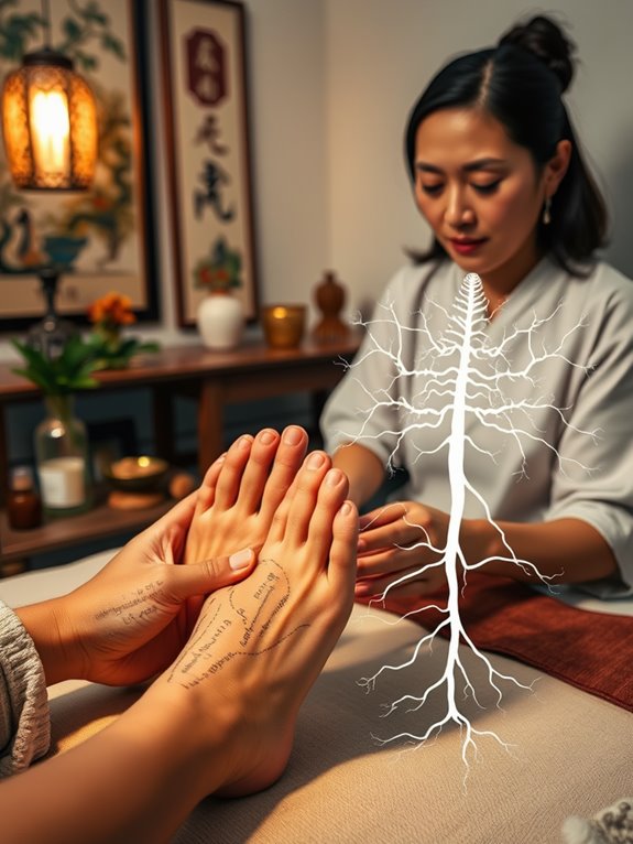 reflexology impacts nervous system