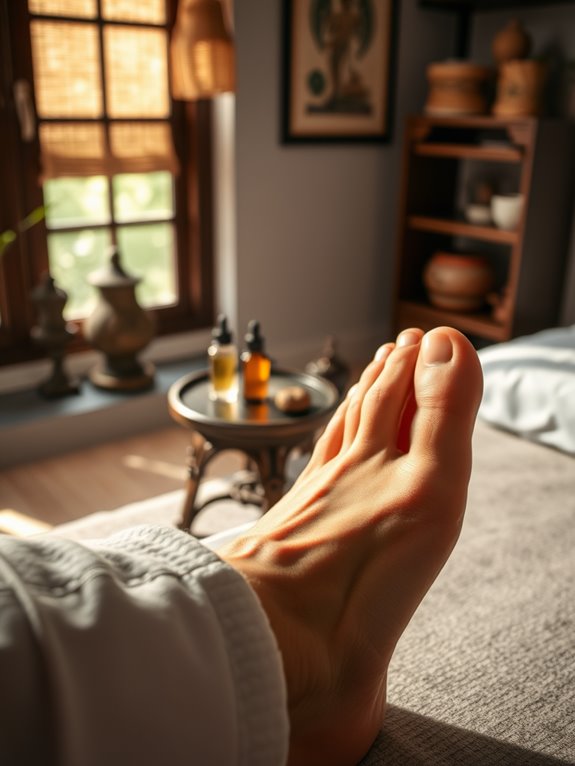 reflexology promotes health benefits