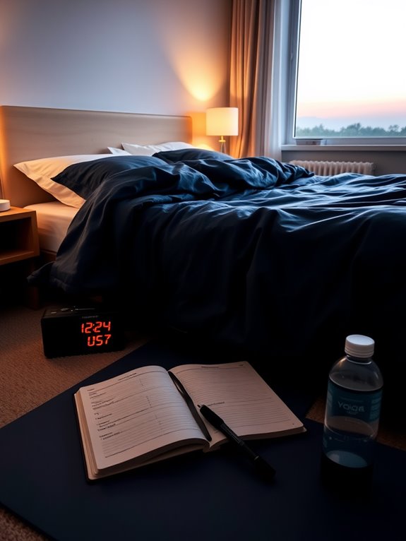 regular sleep routine adherence