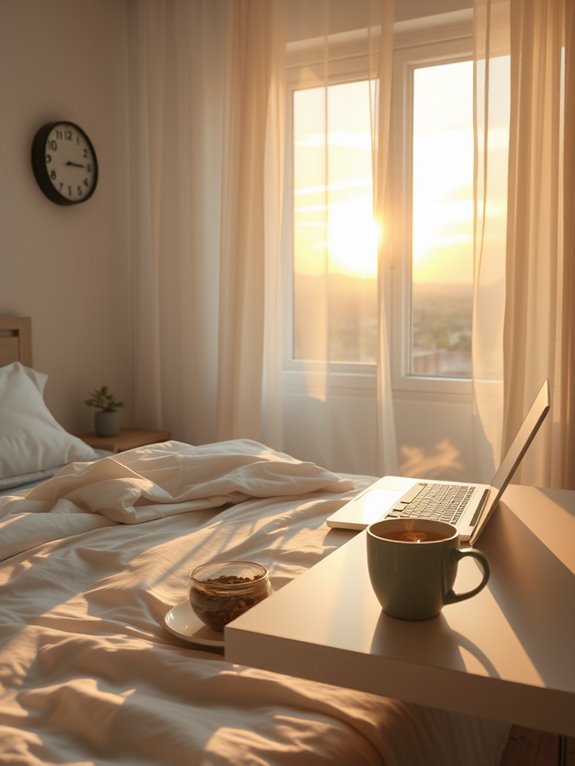 regulate light for circadian rhythm