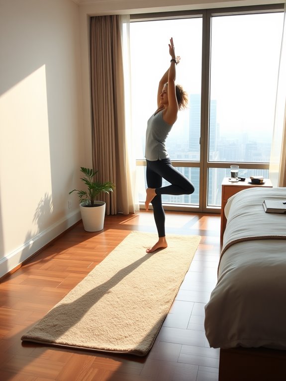relaxation and balance poses