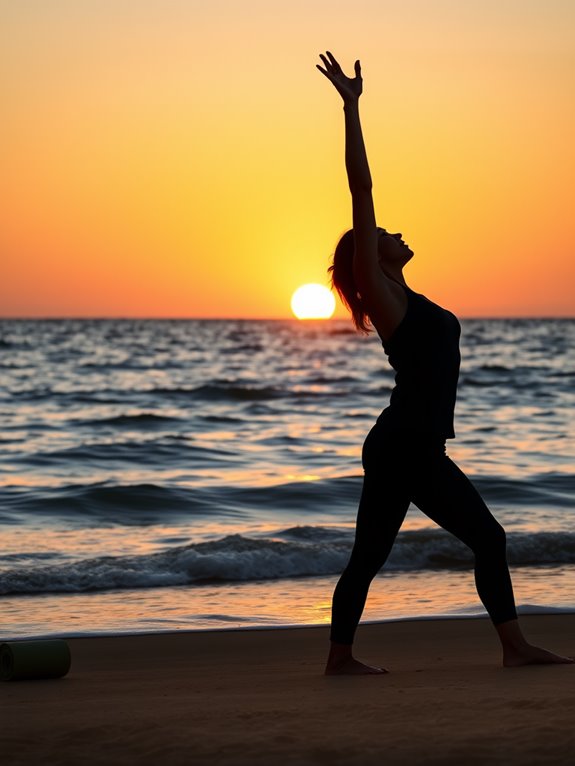 relaxing evening stretch routine