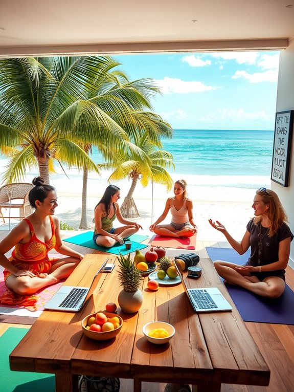 remote work and travel