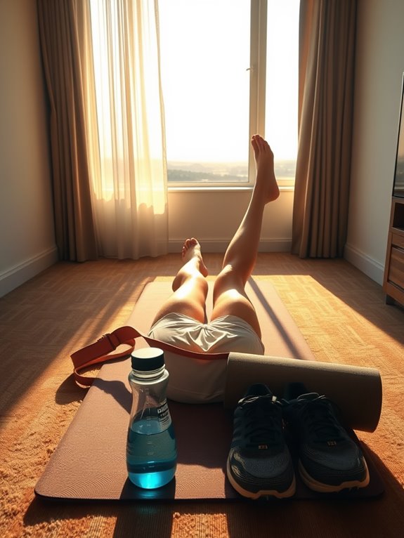 rest and stretch for recovery
