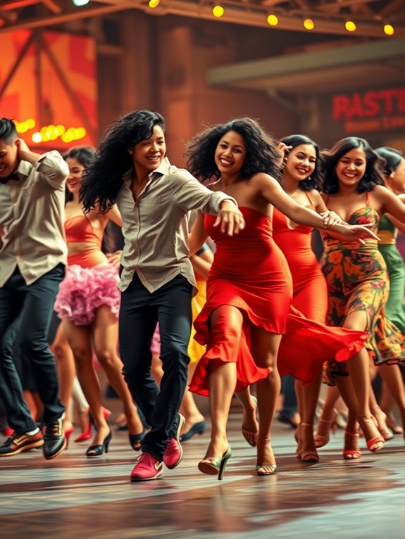 salsa dancing s vibrant expression