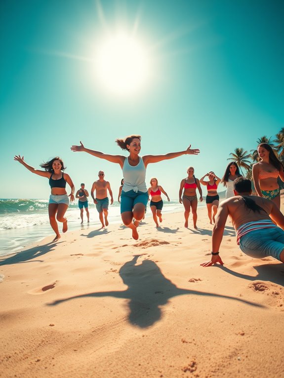 sandy strength training sessions