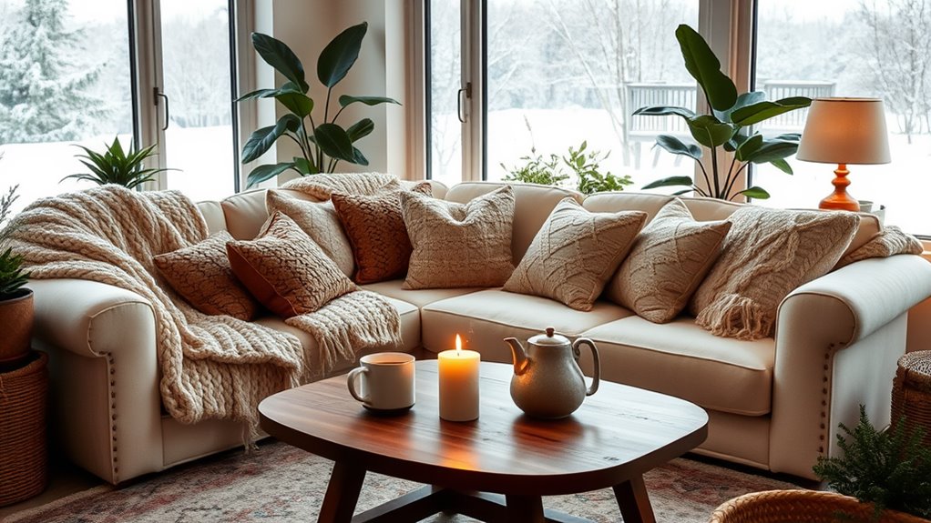scandinavian comfort and coziness