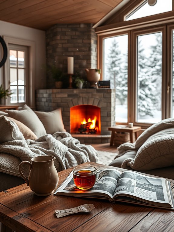 scandinavian comfort and coziness