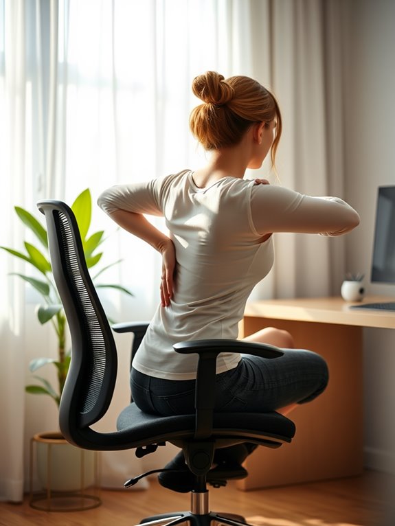 seated torso rotation exercise