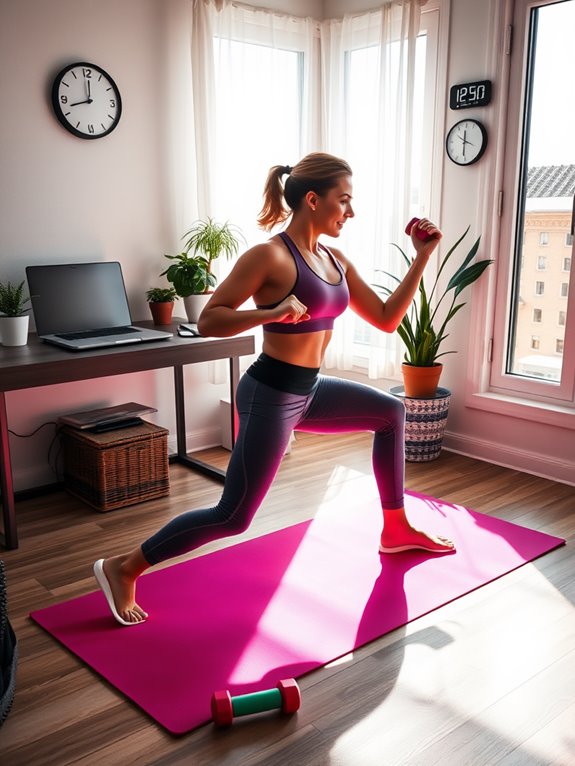 select fast and efficient workouts