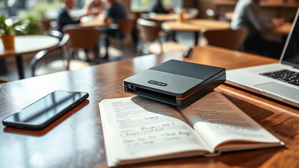 selecting a portable scanner