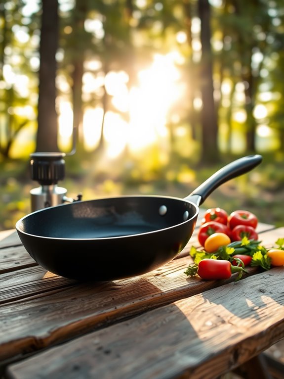 selecting a travel friendly skillet