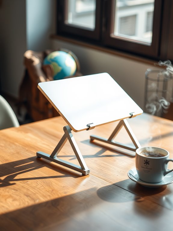 selecting ideal laptop stand height