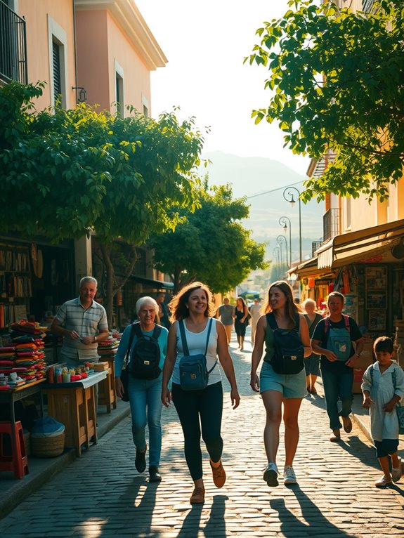 selecting ideal walking locations