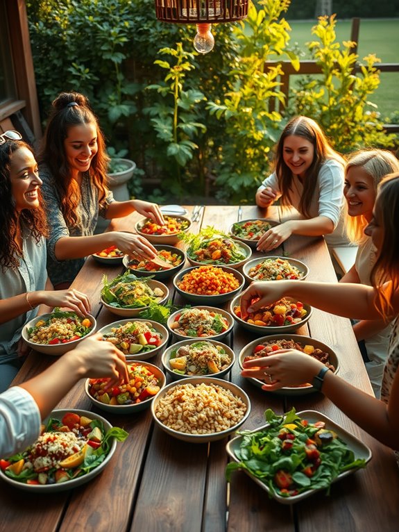 shared meals strengthen bonds