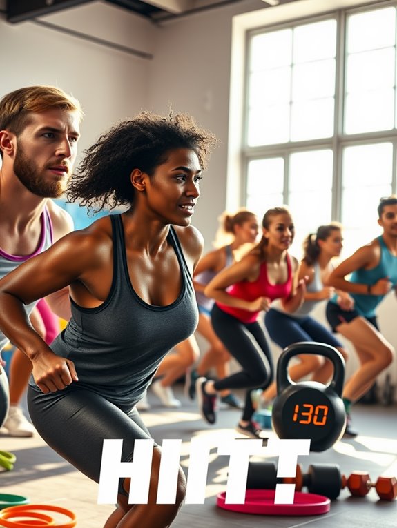 short bursts of exercise
