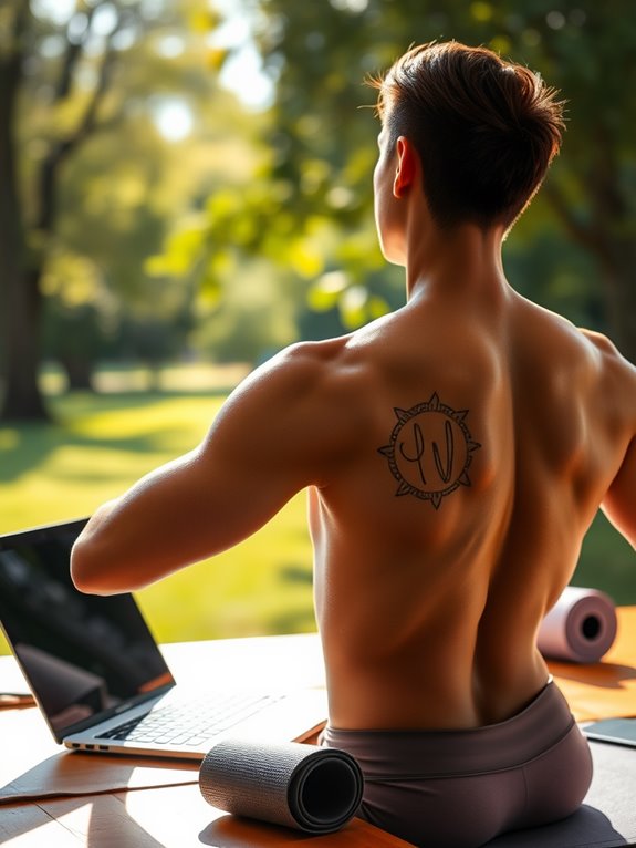 shoulder rolls for relaxation