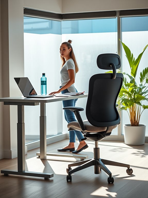 sitting and standing benefits