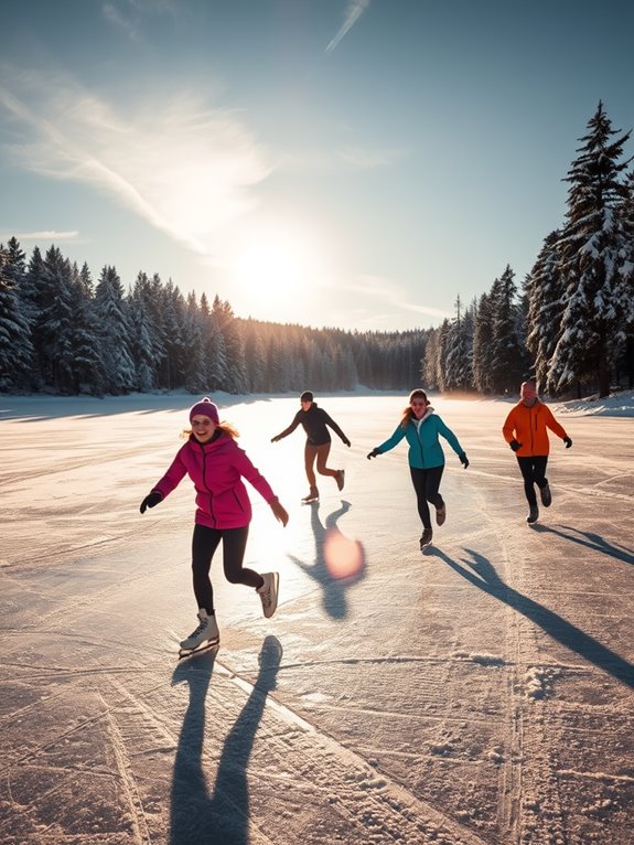skating improves physical fitness
