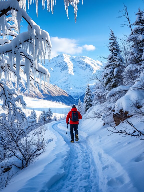 snowy outdoor adventure paths