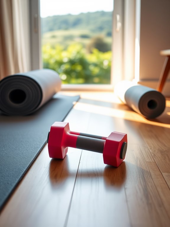 space efficient home fitness