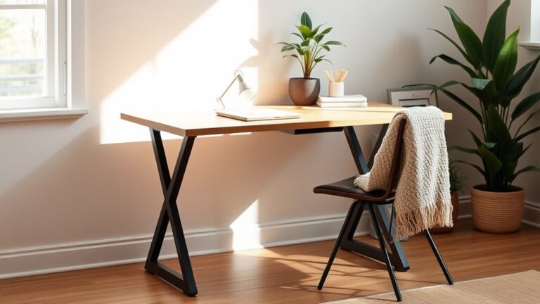 space saving foldable desks