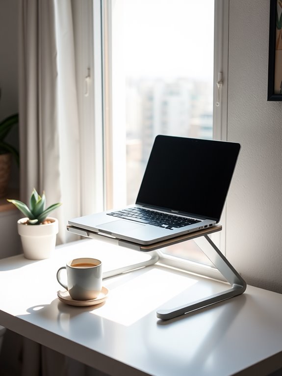 space saving laptop stands