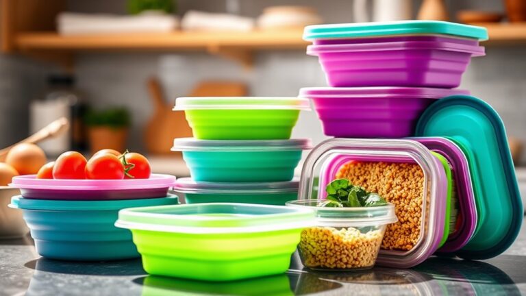 space saving meal prep containers