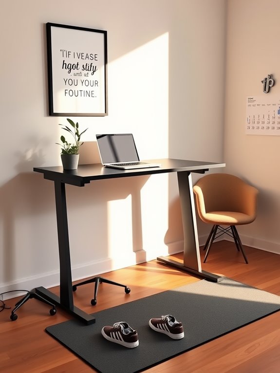 standing desk transition tips