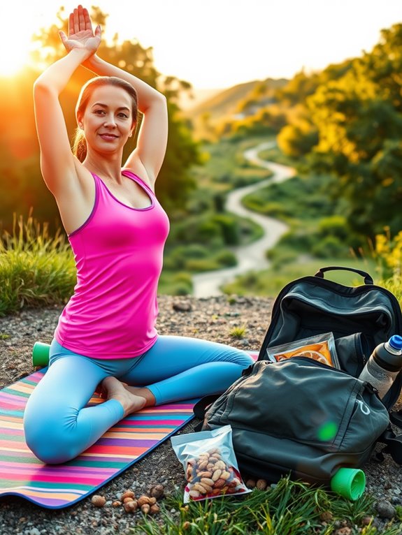 stay active while traveling