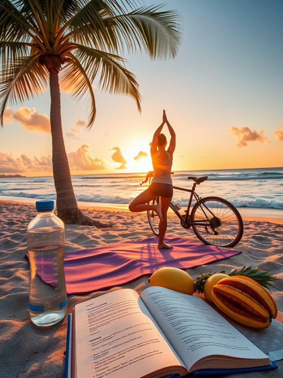 stay active while traveling