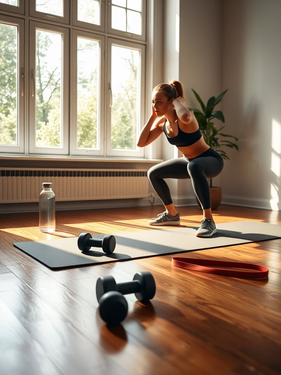 stay committed to workouts