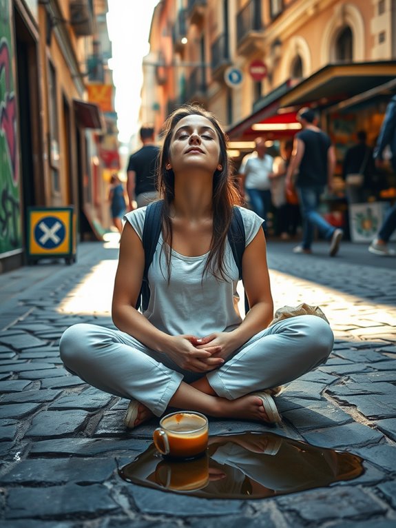 stay present during chaos