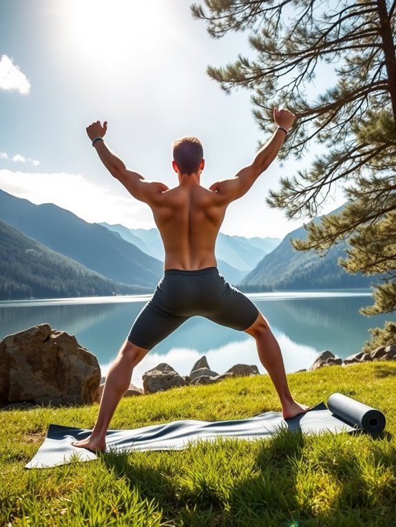 strength and flexibility poses