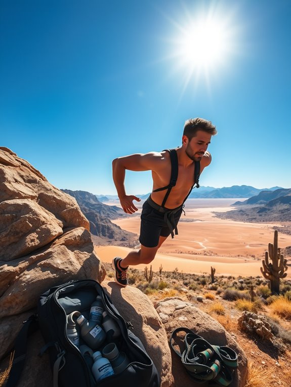 strength training while hiking