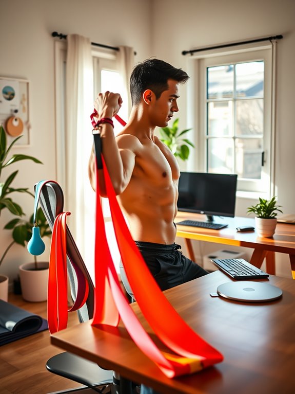 strength training with bands