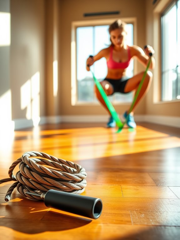 strength training with bands